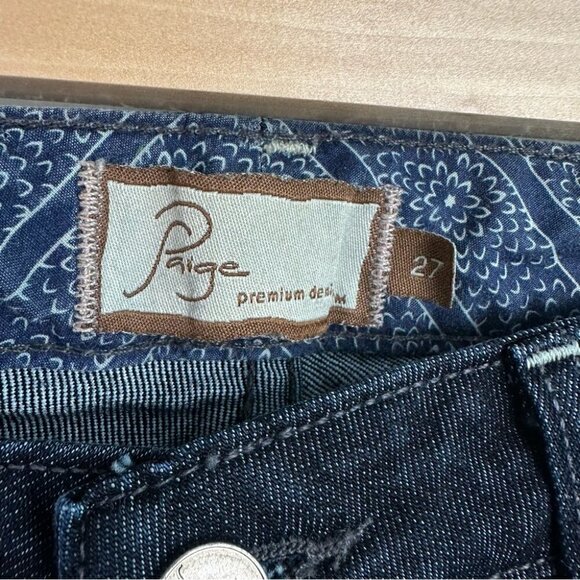 PAIGE Premium Denim Laurel Canyon Bootcut Flare  Jeans size 27 - Picture 3 of 9